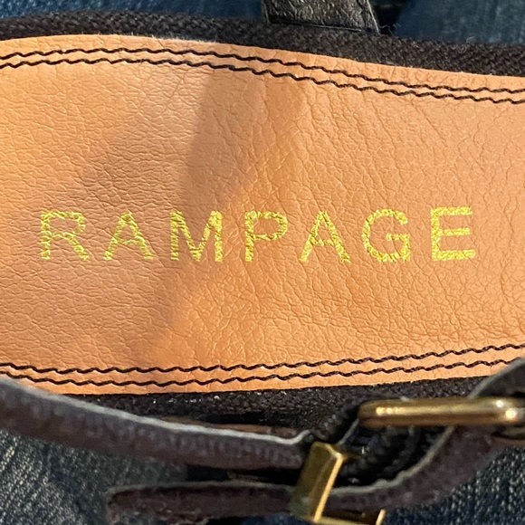 Rampage embroidered bohemian heels - Picture 9 of 10